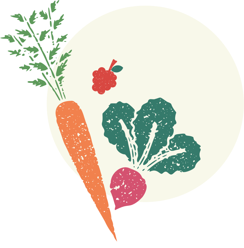 Organic produce from our farm to your door.